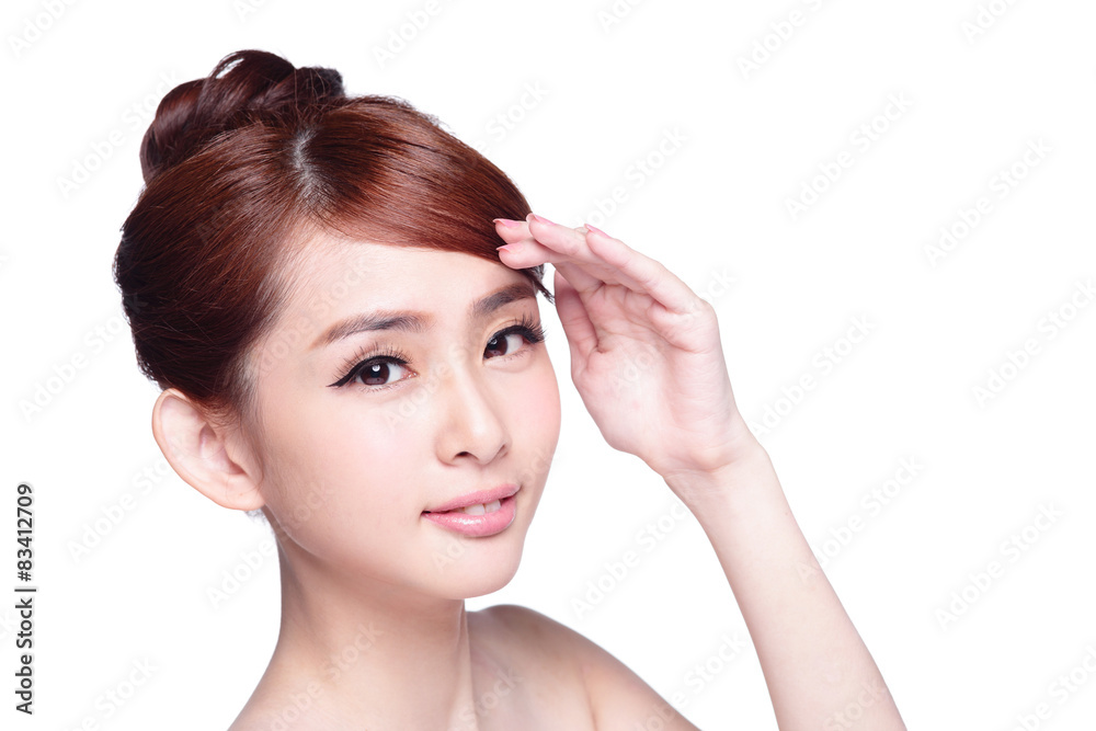 Fototapeta premium beautiful Skin care woman Face