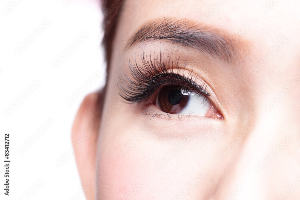Naklejka premium Beautiful woman eye
