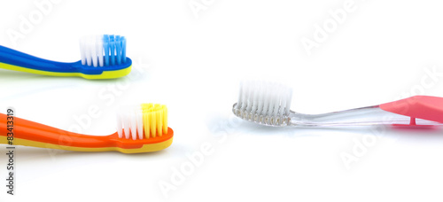 Color toothbrushes