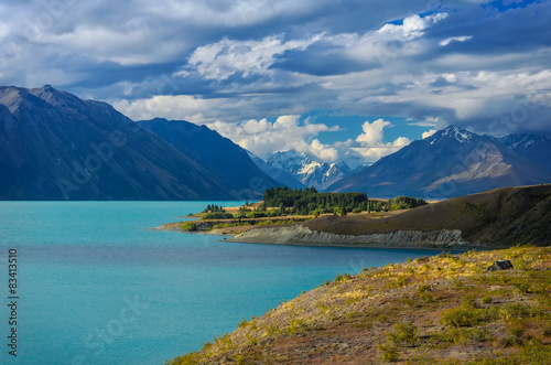 Beautiful background from The Lake Tekapo © Katarina S.