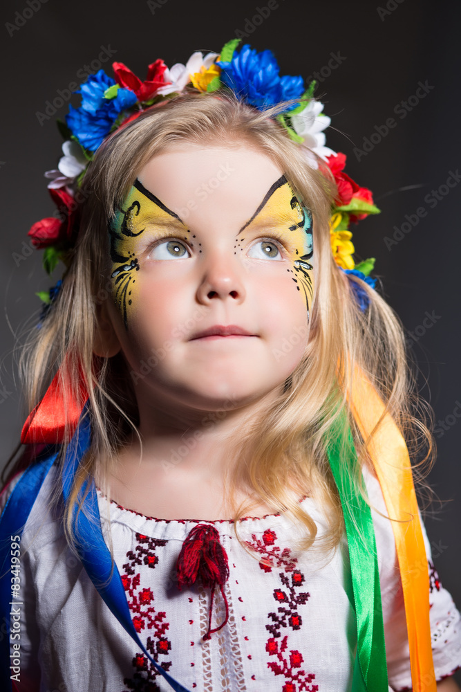 Fototapeta premium Portrait of young girl