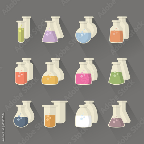 Chemical and science flask