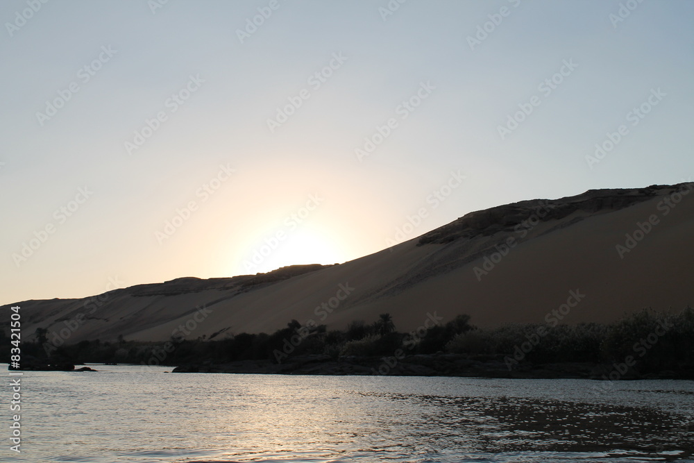 Sanddünen am Nil