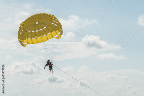 speed boat parachute