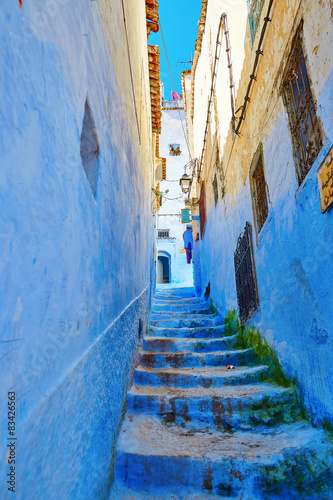 Beautiful blue medina of Chefchaouen, Morocco © Ekaterina Pokrovsky