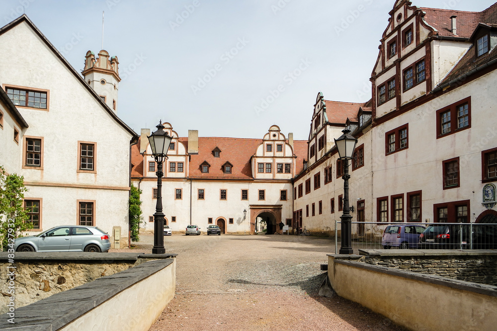 Romantisches Schloss in Glauchau