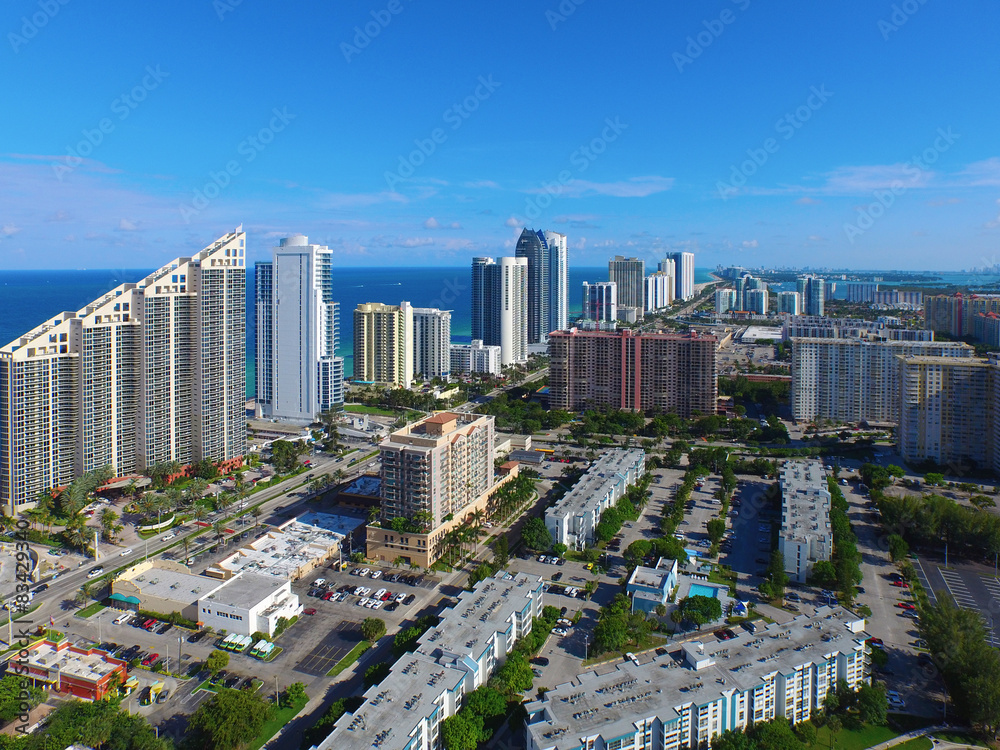 Aerial image Sunny Isles Beach FL