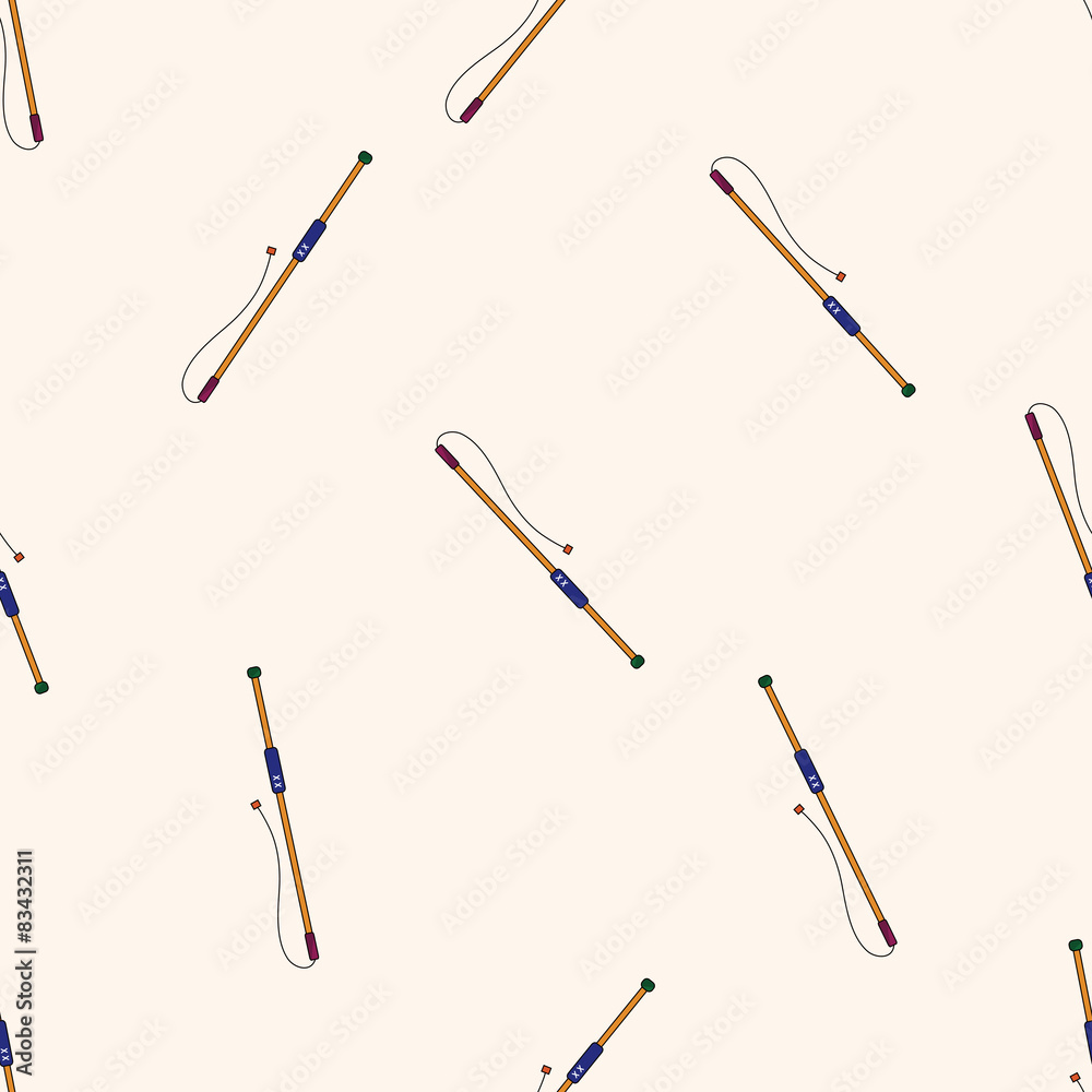 Fishing rods , cartoon seamless pattern background
