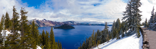 Beautiful Panorama of Crater Lake