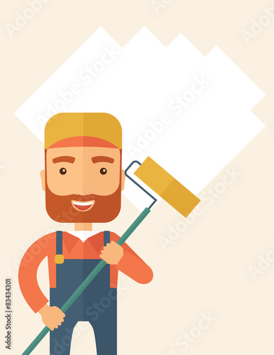 Standing glass cleaner