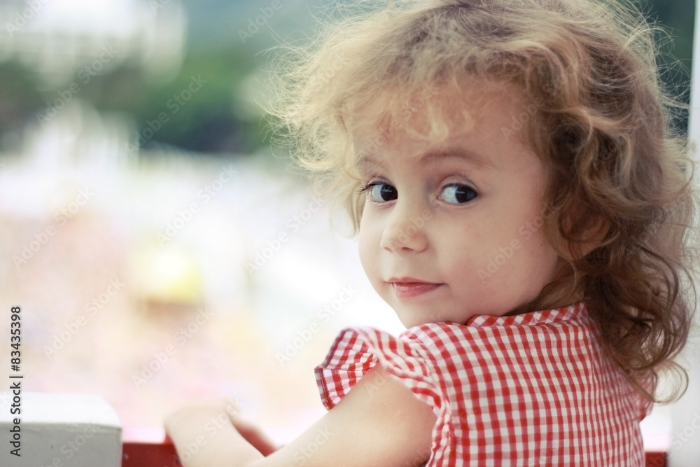 Portrait of beautiful girl outdoors. Portrait of beautiful girl outdoors.