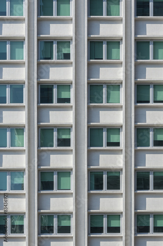 Facade of modern building