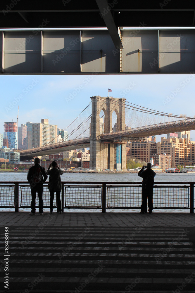 New York City / Brooklyn Bridge from FDR Drive