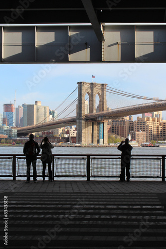 Wallpaper Mural New York City / Brooklyn Bridge from FDR Drive Torontodigital.ca