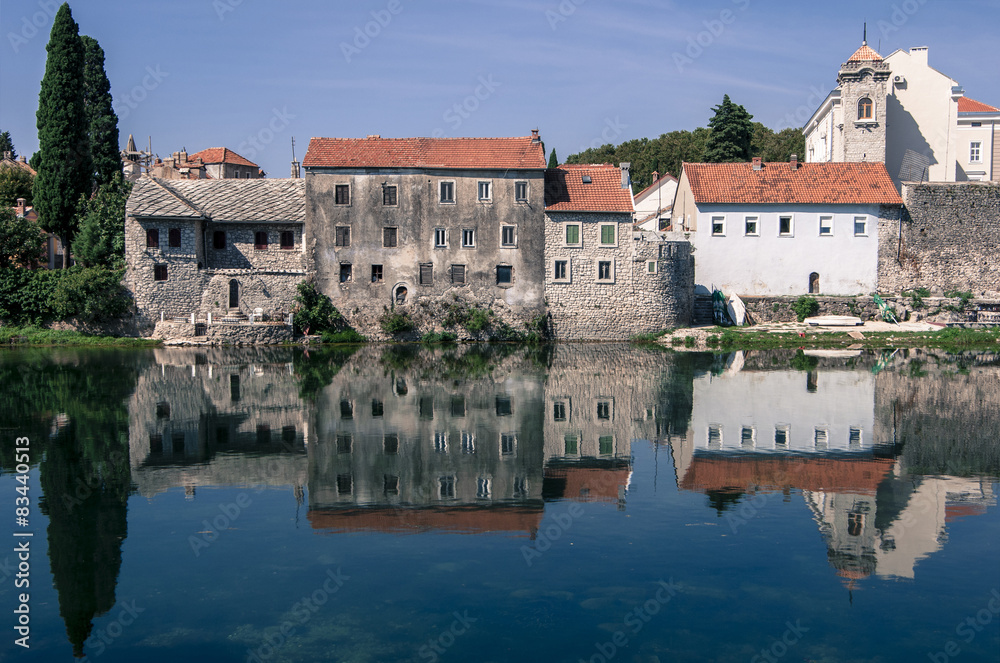 Fototapeta premium Trebinje, ein Altstadt in Bosnien und Herzegowina