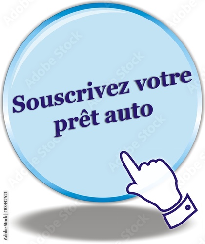 bouton souscrivez votre prêt auto