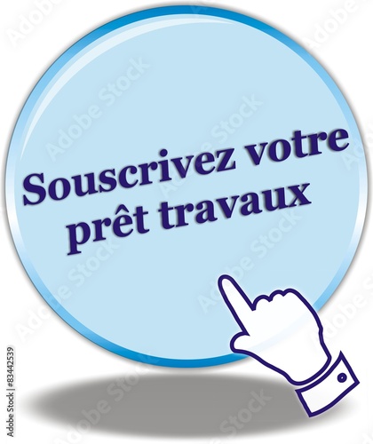 bouton souscrivez votre prêt travaux