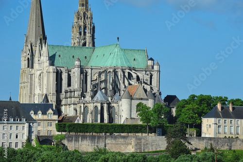 Plakat cathédrale de chartres