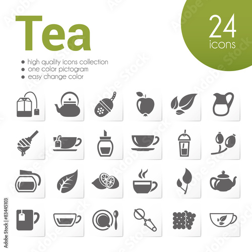 tea icons