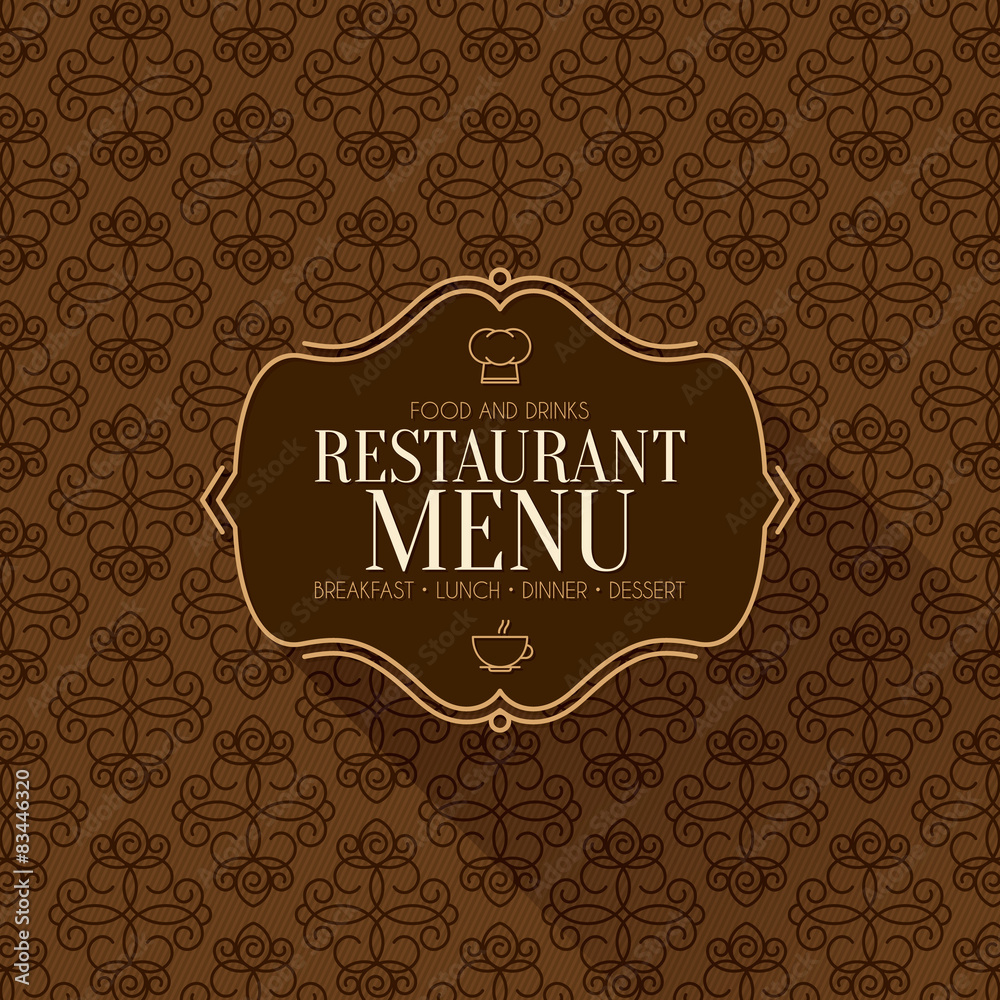 Restaurant menu design