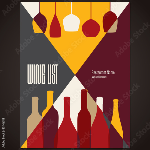 Wine list design