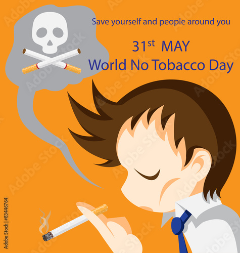 Man smoking with cigarette in hand