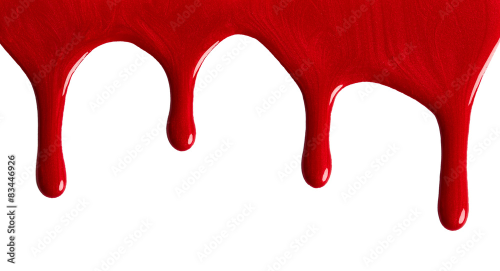 Red nail polish Red nail polish