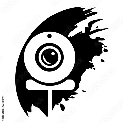 Webcam - Vector illustration isolated