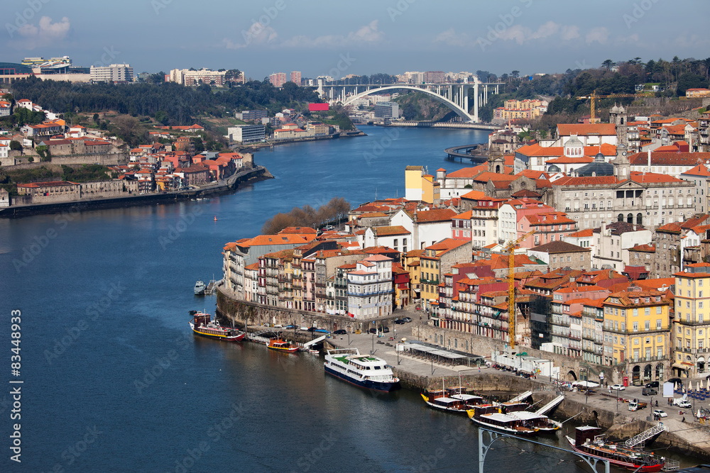 City of Oporto in Portugal