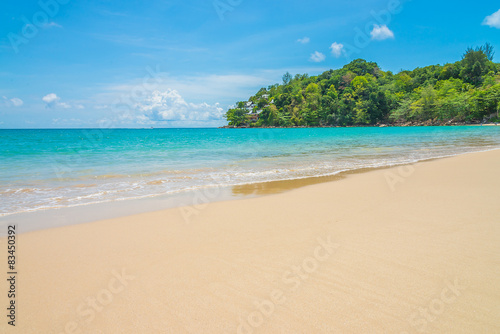 Tropical beach and sea © siraphol