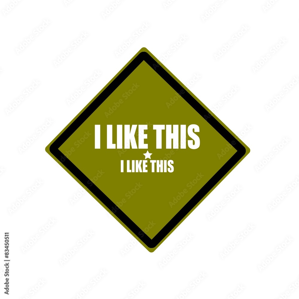 i like this white stamp text on green background i like this white stamp text on green background