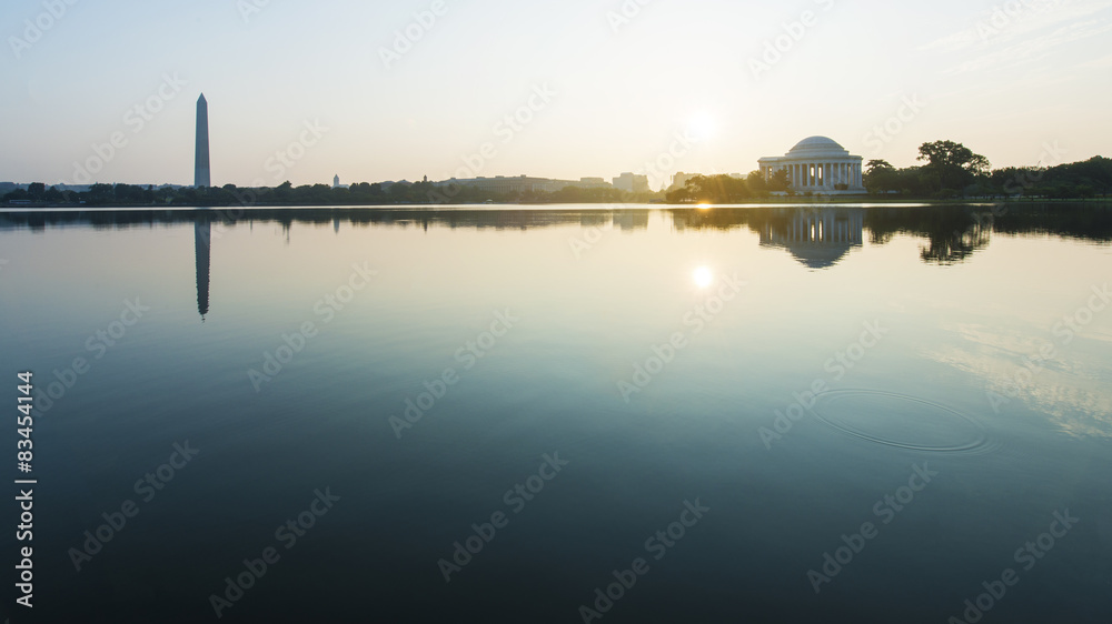 Thomas Jefferson Memorial and National Mall, Washington DC