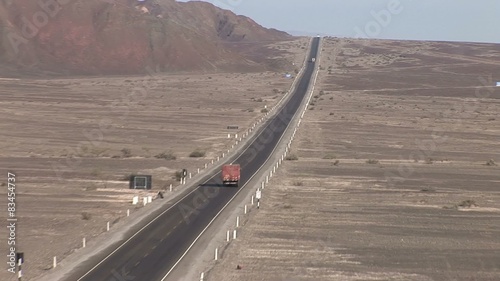 Truck, Peru, Panamericana, near Nasca