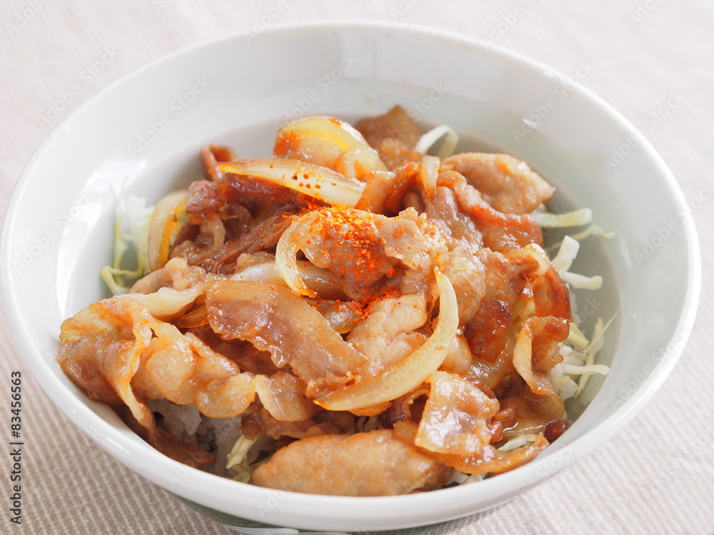 豚丼 豚丼