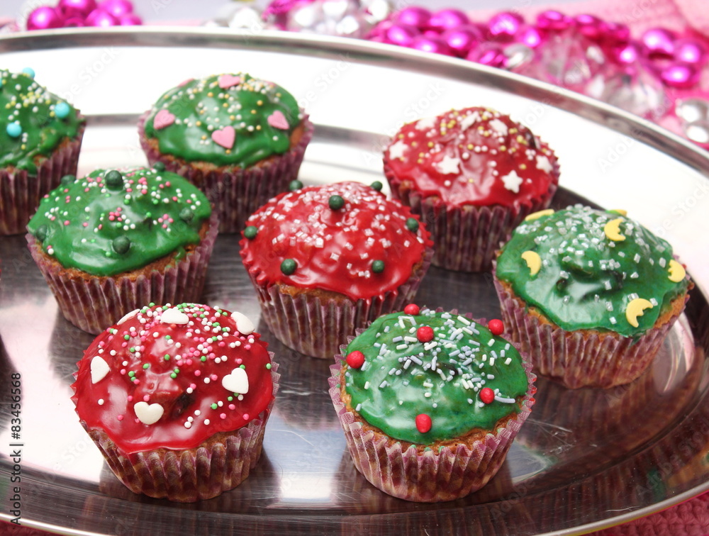 bunte Muffins bunte Muffins