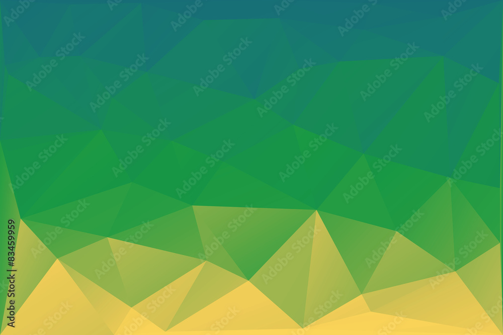 Obraz premium Geometric abstract low-poly paper background