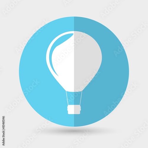hot air balloon icon