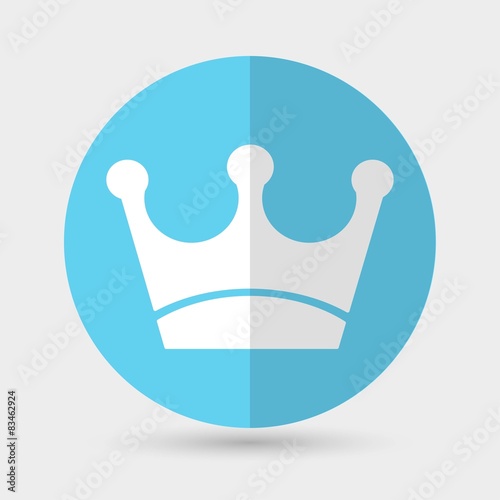Crown icon on a white background