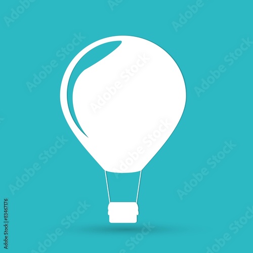 hot air balloon icon