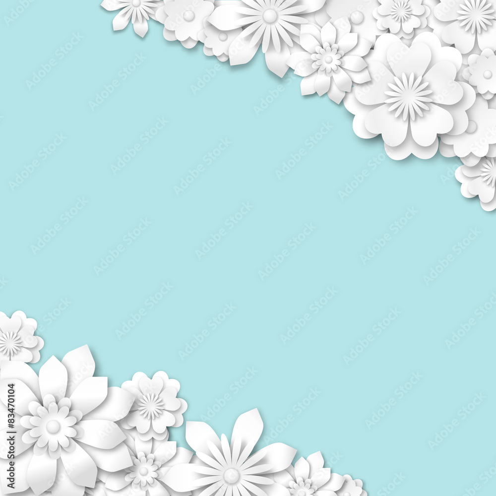 Sky Blue Wedding Background