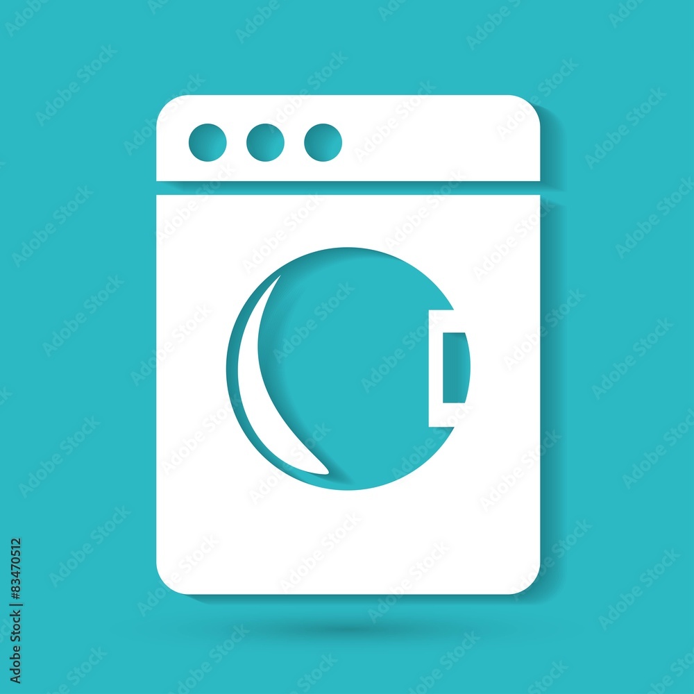 washing machine icon washing machine icon
