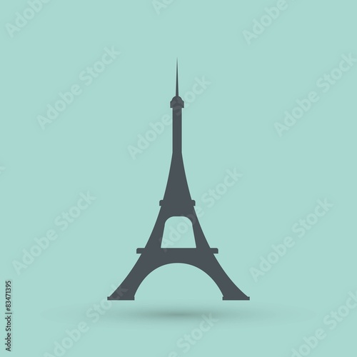 Eiffel tower icon