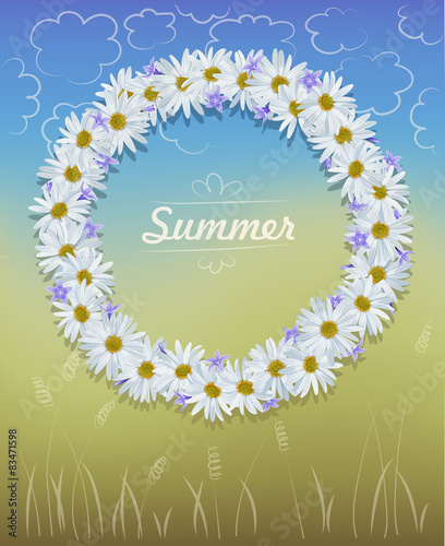 Camomile wreath