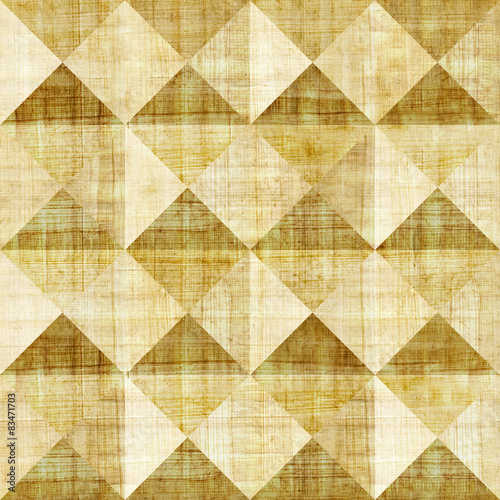 Abstract paneling pattern - seamless background - pyramidal patt