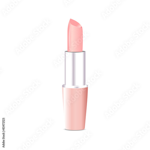 pink lipstick vector