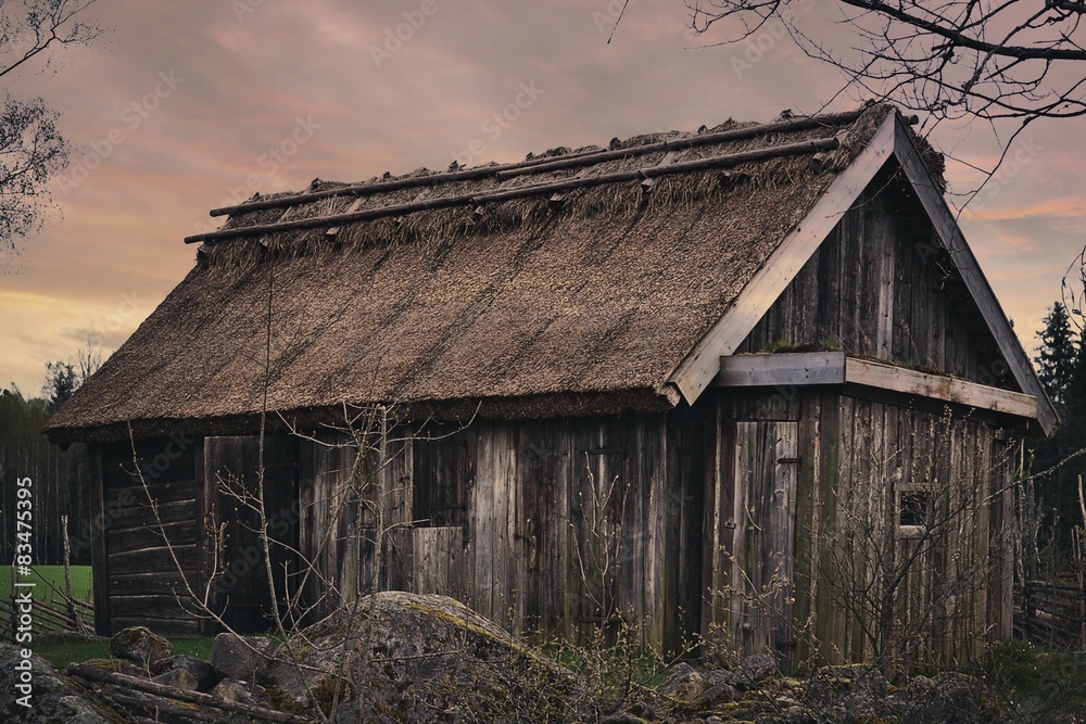 Obraz premium Very old barn