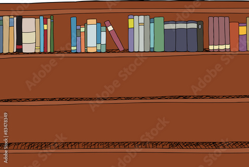 Top Shelf with Books
