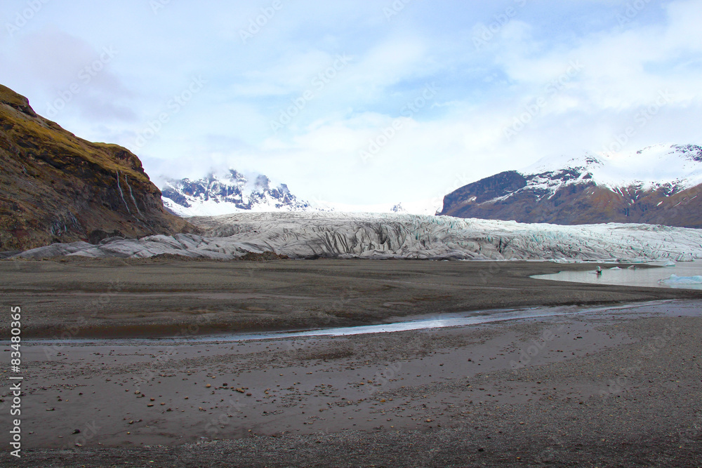 Skeiðarárjökull Gletscher Island