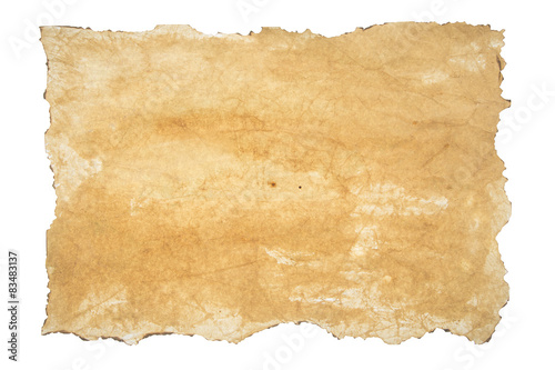 texture old, burnt paper