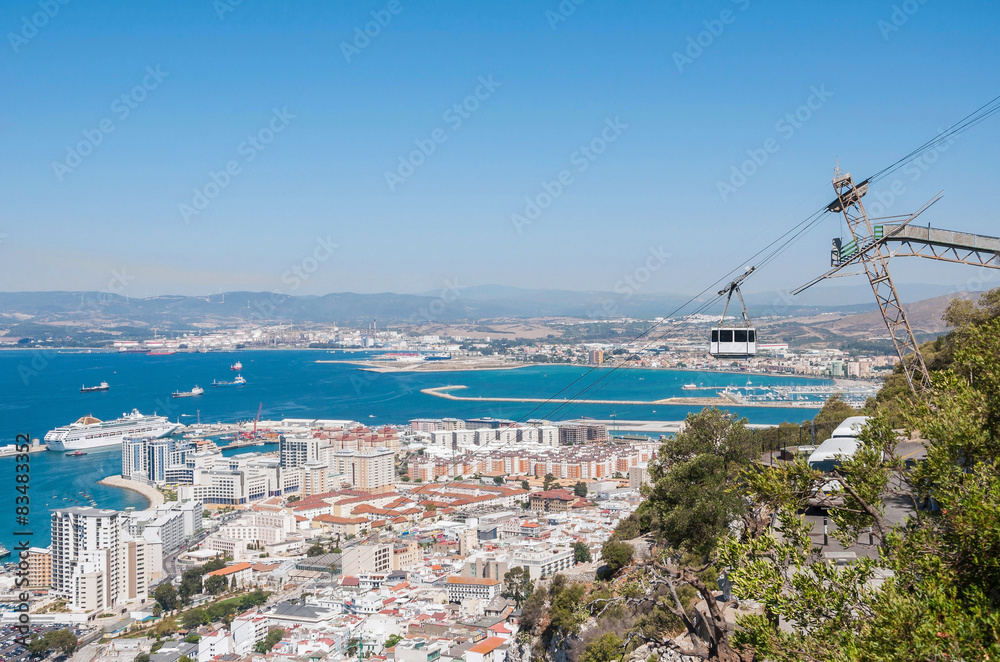 View of Gibraltar